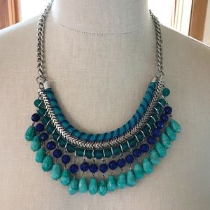 Mossimo Supply Co. Jewelry - Beautiful blue statement necklace Mossimo Supply Co. Jewelry - Beautiful blue statement necklace
